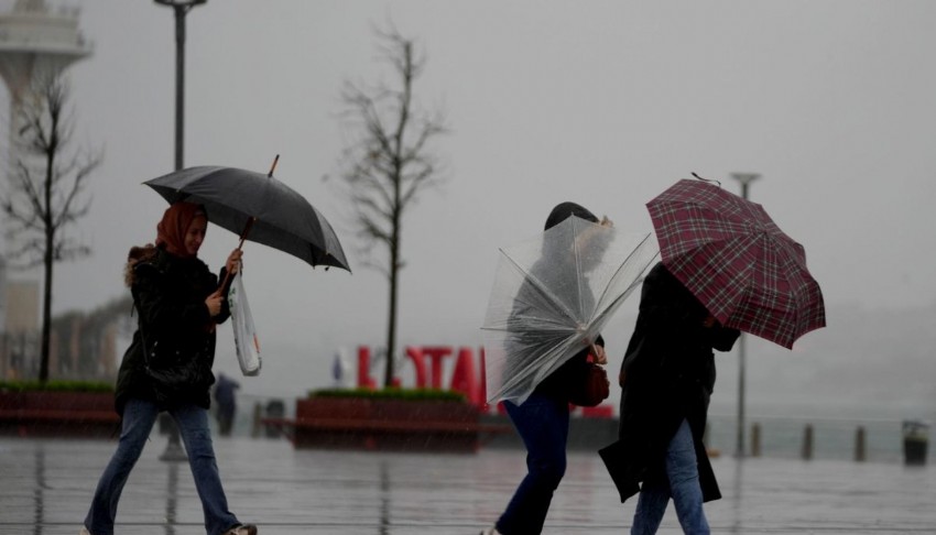 Meteoroloji'den 3 bölgede sağanak uyarısı